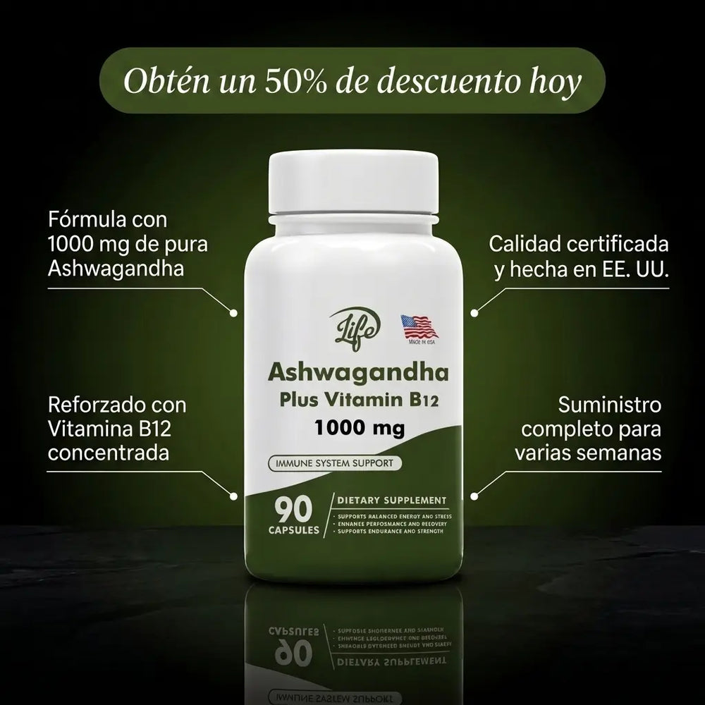 Ashwagandha - Calma tu mente de forma natural
