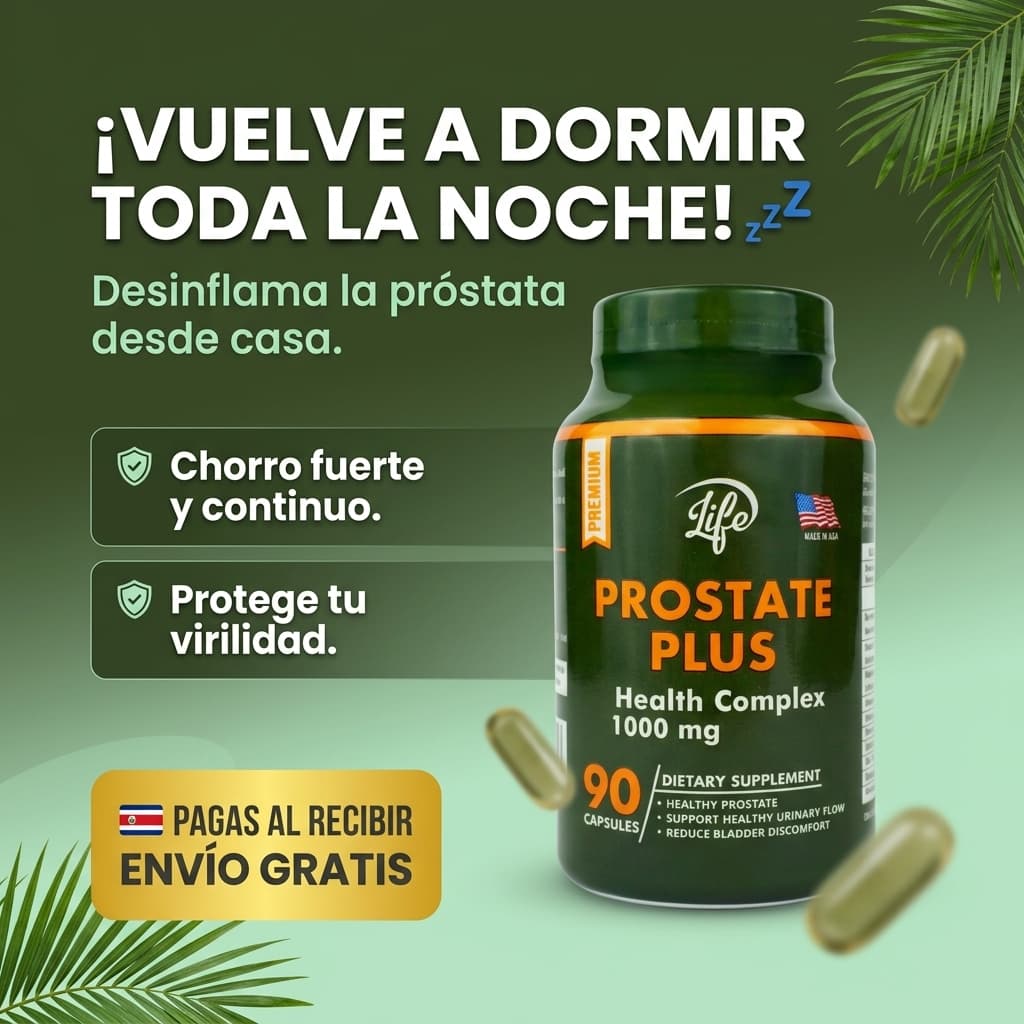 PROSTATE PLUS - FÓRMULA HECHA EN USA