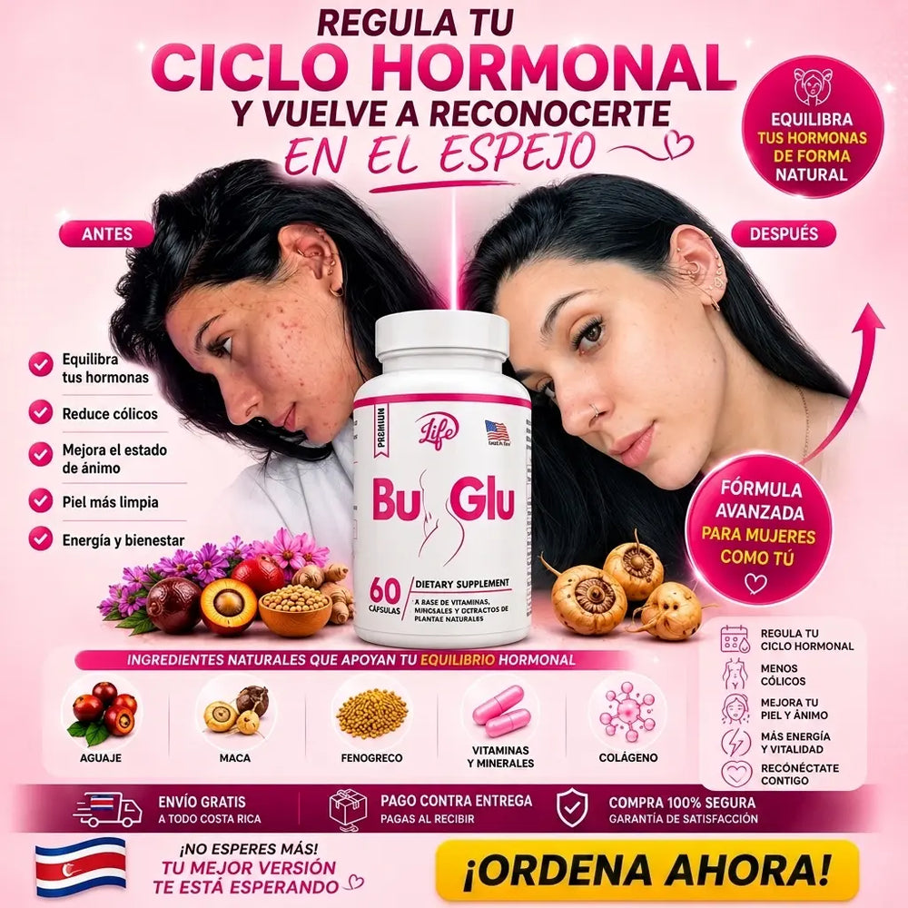 Bu Glu — Equilibrio Hormonal Femenino