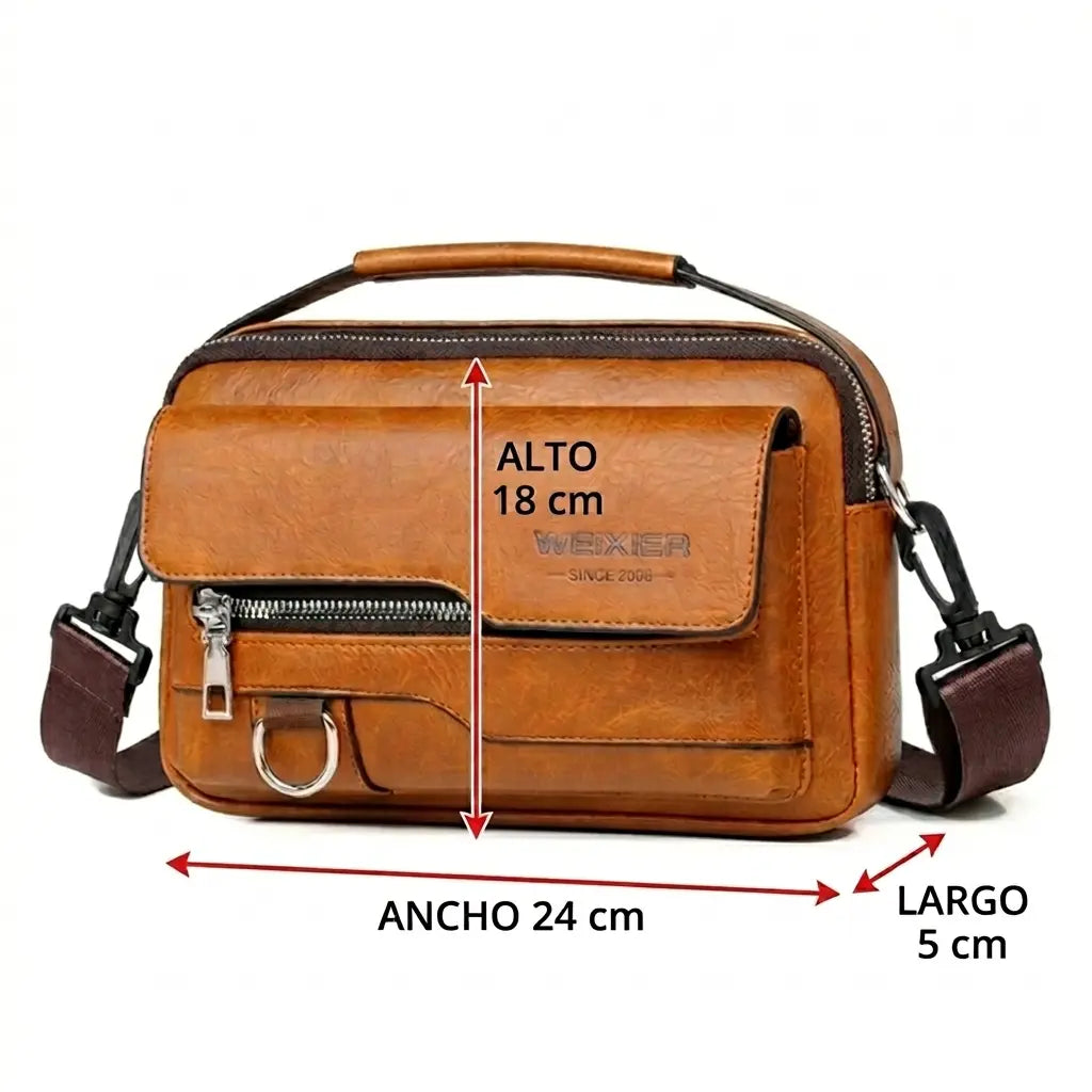 Bolso de mano Weixier - Cuero premium