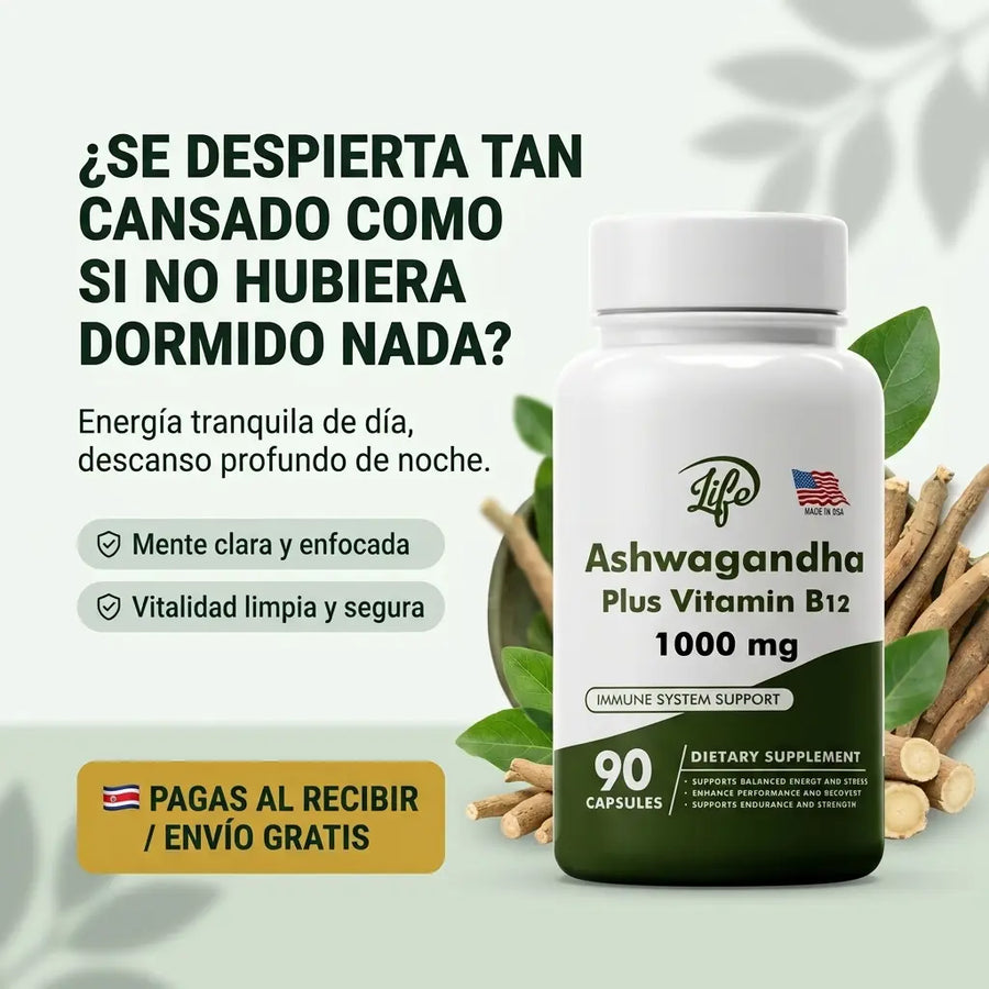 Ashwagandha - Mente Clara y Sueño Reparador