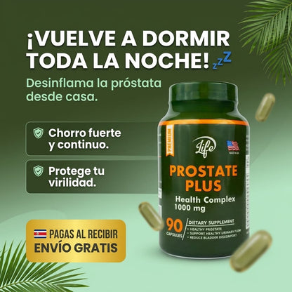 Prostate Plus 90 Cápsulas - Desinflama la próstata desde casa