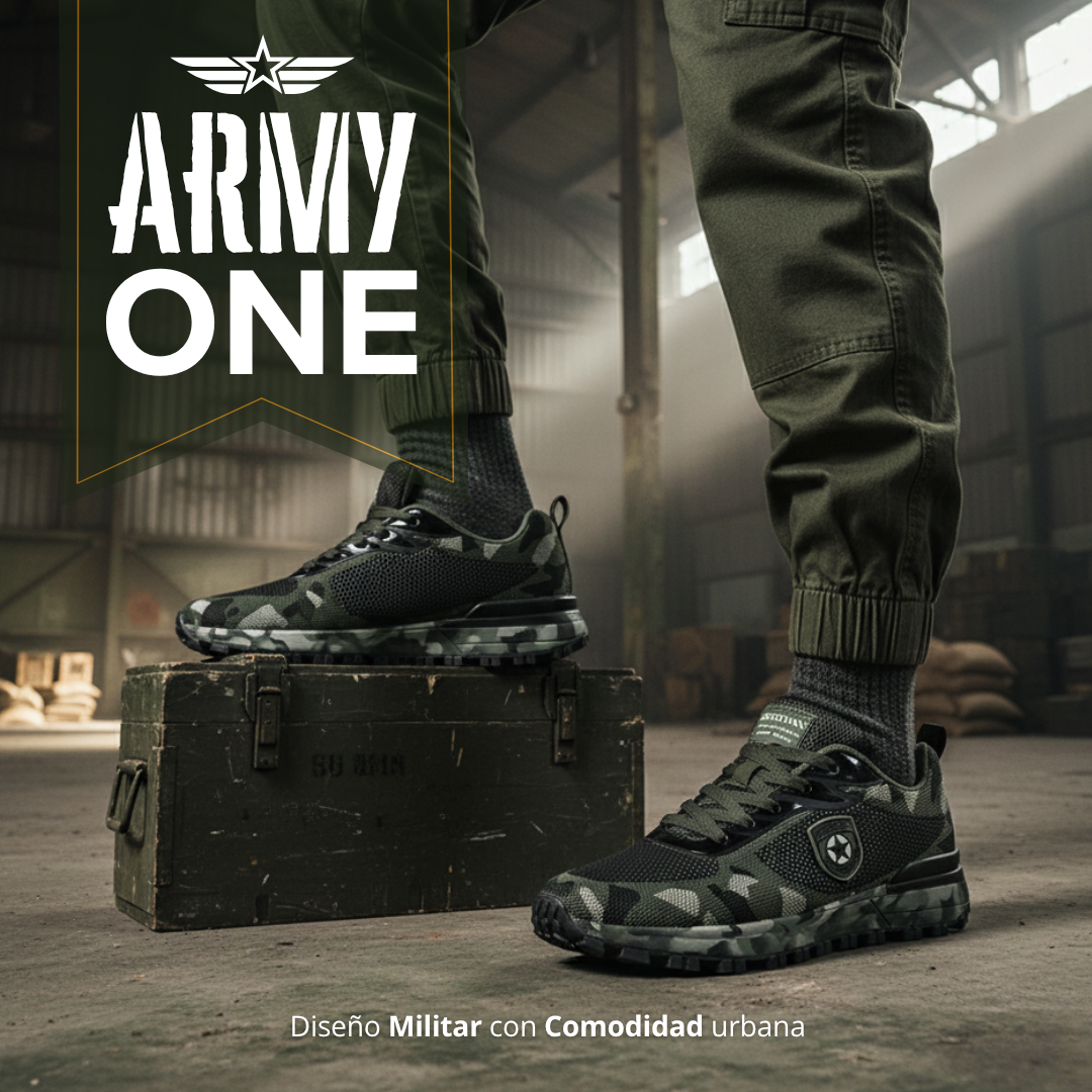 Army One™ – Tenis tácticos que fusionan la fuerza militar con la comodidad
