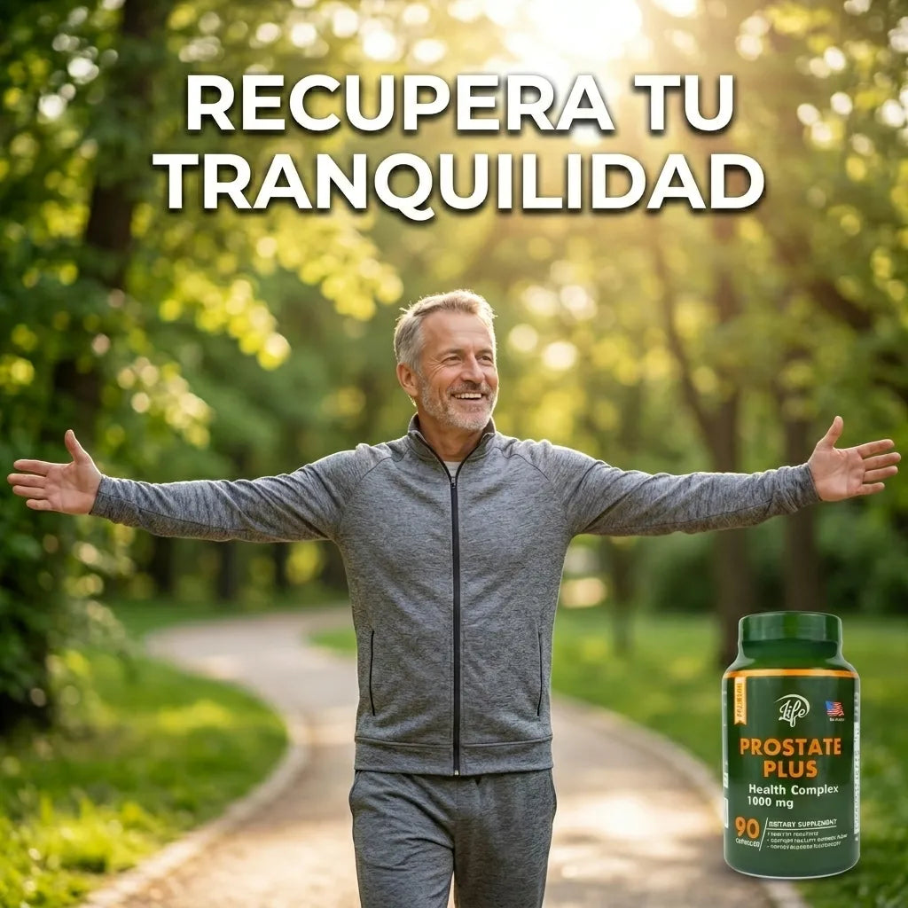 Prostate Plus 90 Cápsulas - Desinflama la próstata desde casa